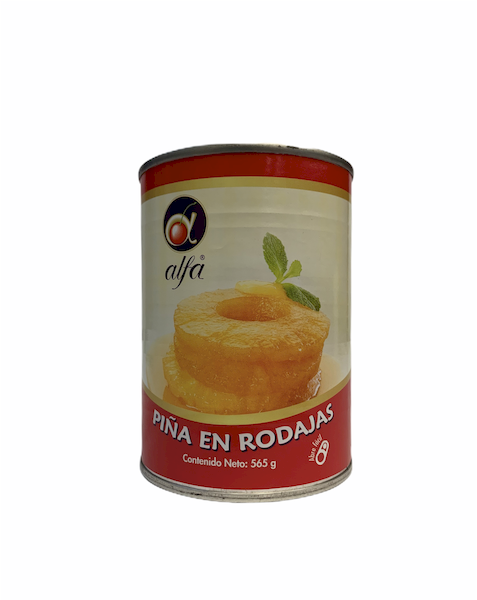 Alfa Pina En Rodajas En Conserva 565 g