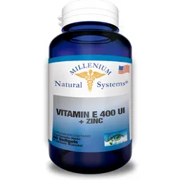 NATURAL SYSTEMS Suplemento Dietario Vitamina E + Zinc