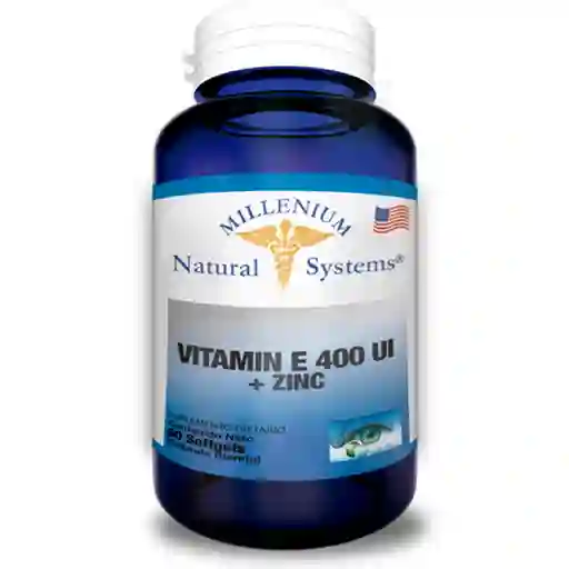NATURAL SYSTEMS Suplemento Dietario Vitamina E + Zinc
