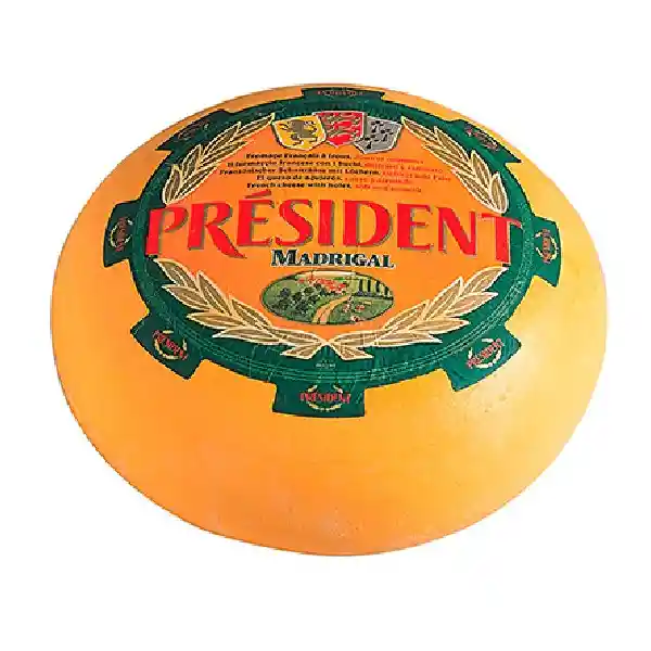 President Queso Madrigal Bloque