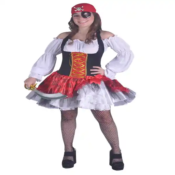 Fantastic Night Disfraz de Bella Pirata Para Mujer