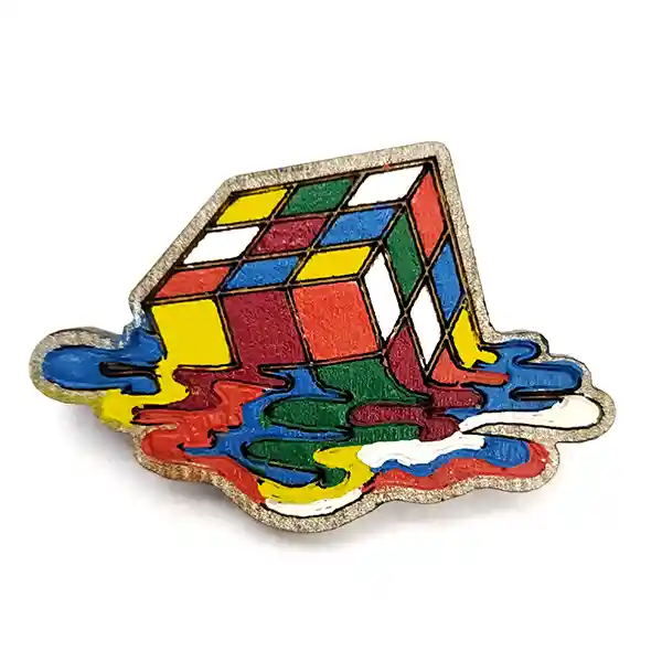 Valtia Pin de Rubik