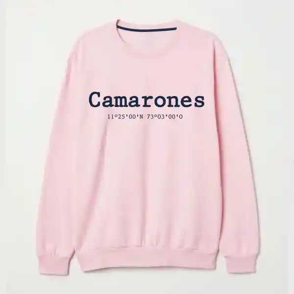 Del Agua a la Ciudad Sweatshirt Rincones Rosado