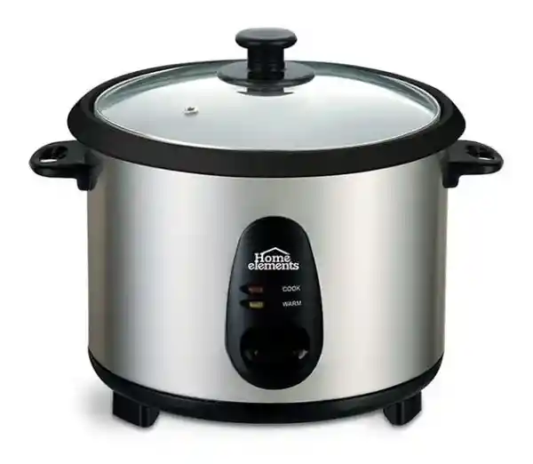 Home Elements Olla Arrocera en Acero Inoxidable