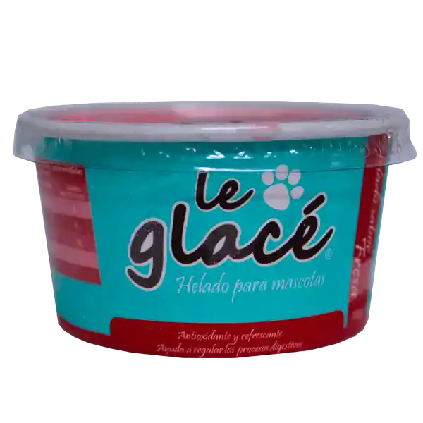 Le Glacé Helado Para Mascotas Fresa