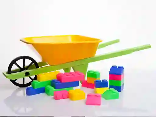 Creaplast Vehículo Carretilla Big Blocks (15 Piezas)