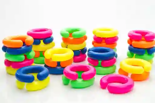 Creaplast Juego Didáctico Eslabones Gigantes (Aros)