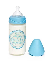 Suavinex Biberón Meaningful Life 3 Posiciones Azul Claro