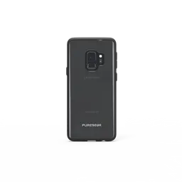 Puregear Estuche Protector Galaxy S9 Slim Shell Borde Negro