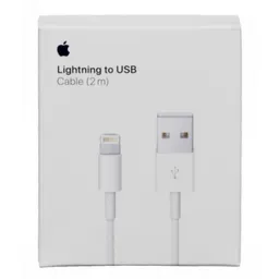 Apple Cable Usb Lightning Para Iphone 2m