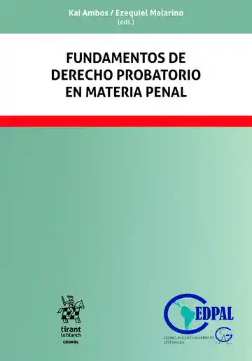 Fundamentos de Derecho Probatorio Materia Penal - Kai/Malarino