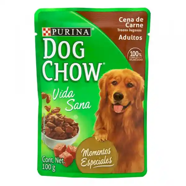 Dog Chow Alimento Para Perro Cena de Carne