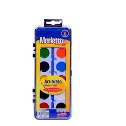 Acuarela Merletto De 12 Colores