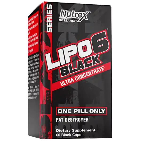 Nutrex Complemento Dietario Lipo 6 Black Ultra Concentrado