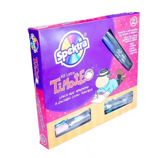 Spektra Kit de Marcadores Para Letra Timoteo