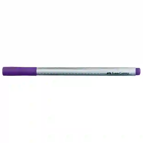 Faber Castell Rotulador Micropunta Grip Violeta