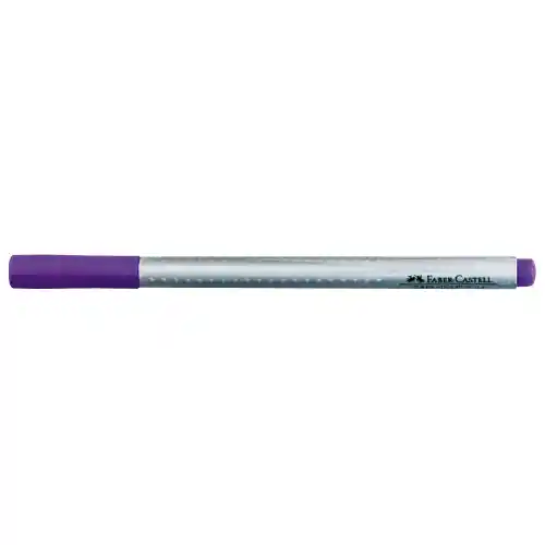 Faber Castell Rotulador Micropunta Grip Violeta