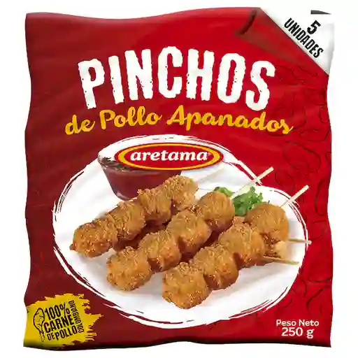Aretama Pinchos De Pollo Apanados