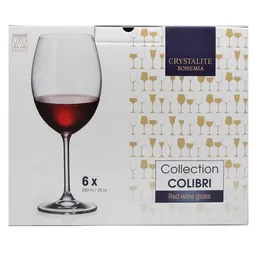 Colibri Bohemia Juego De Copas Copas De 450 Ml