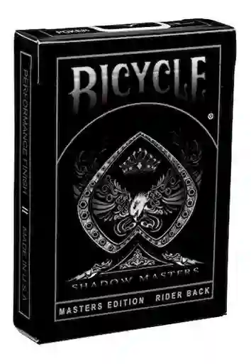 Bicycle Cartas de Poker Shadow Masters