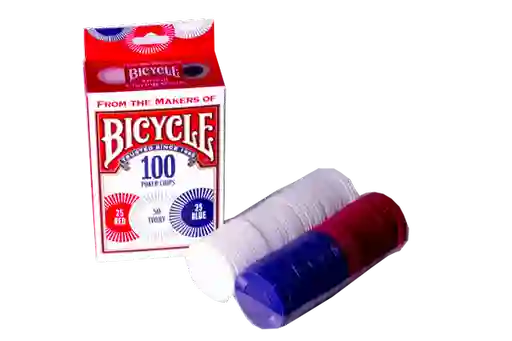 Bicycle Fichas de Poker 100 Chips