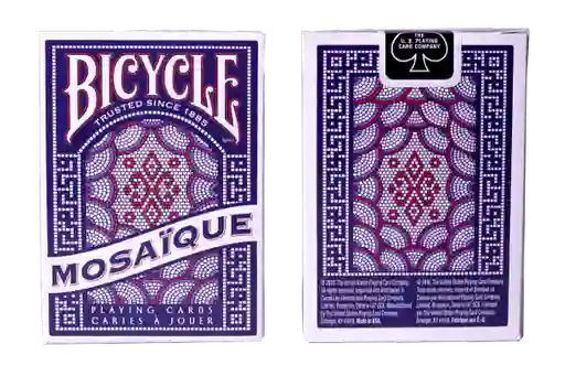 Bicycle Baraja de Poker Mosaique