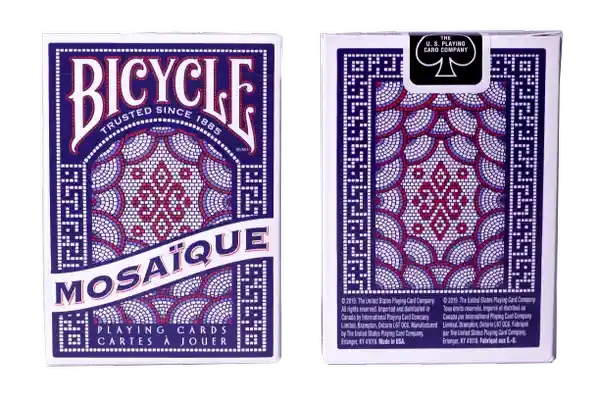 Bicycle Baraja de Poker Mosaique