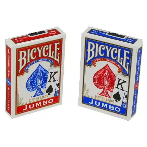 Bicycle Baraja de Poker Jumbo Index