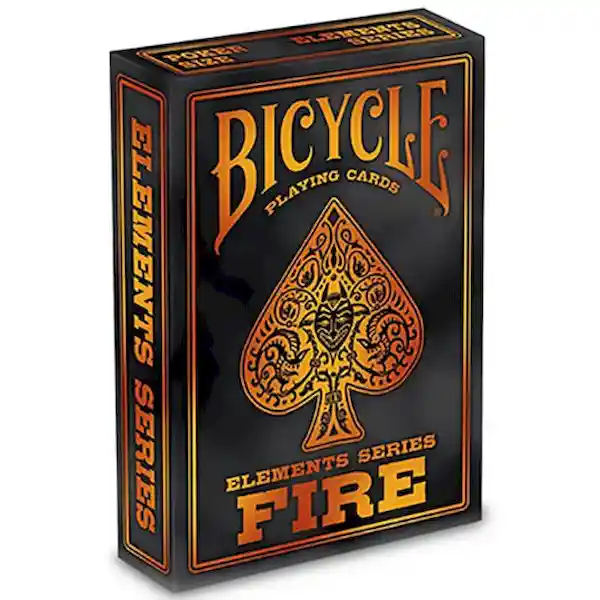 Bicycle Baraja de Poker Fire