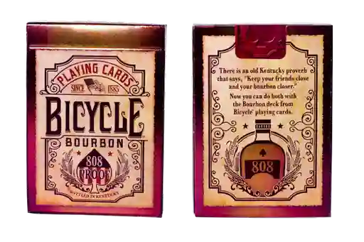 Bicycle Baraja de Poker Bourbon 808