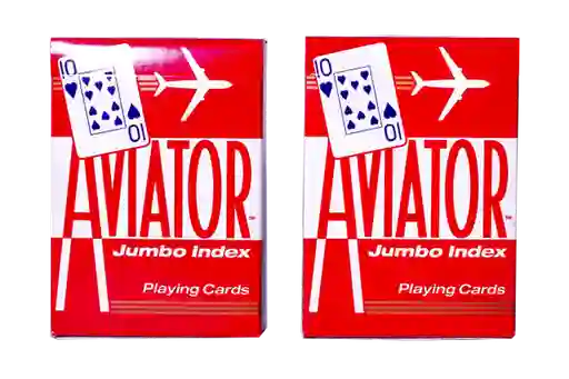 Aviator Baraja de Poker Jumbo