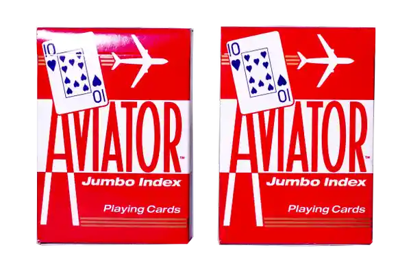 Aviator Baraja de Poker Jumbo