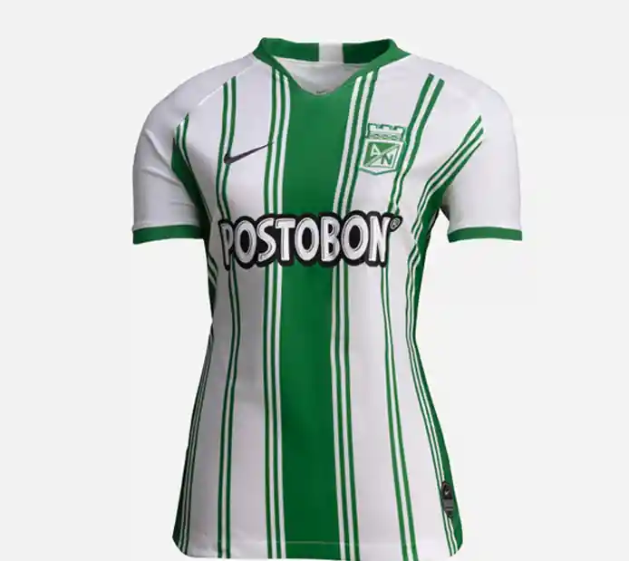 Nike Camiseta Local Atlético Nacional Blanca 2020