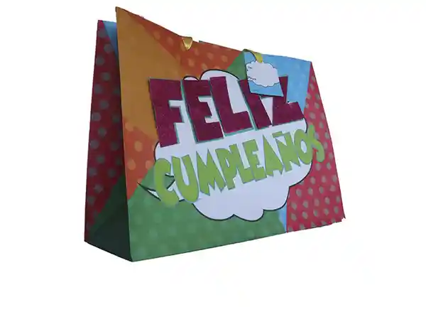 Regalos y Mensajes Bolsa Regalo Premium 3D Horizontal