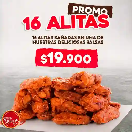 Promo Alitas x 16