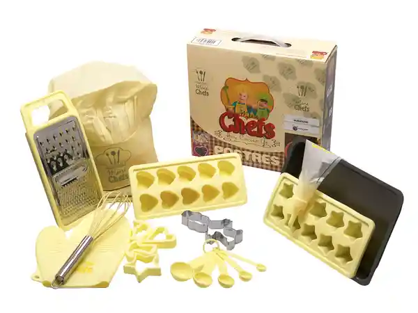 Multitech Set Utensilios de Cocina Minichefs Postres