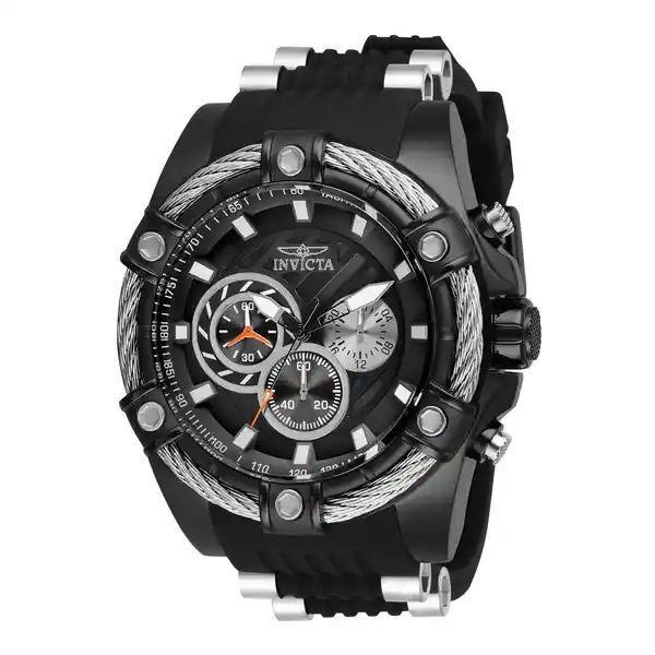 Invicta Reloj Hombre Acero Inoxidable Silicona Modelo 28016