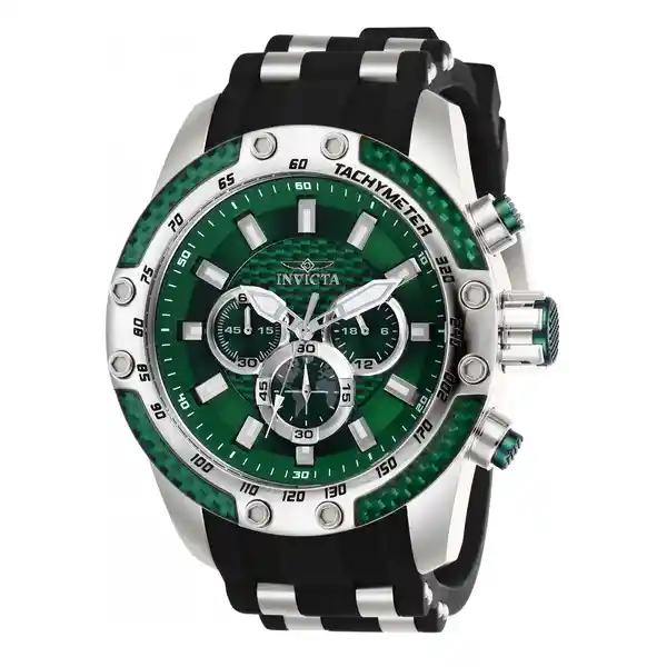 Invicta Reloj Hombre Acero Inoxidable Silicona Modelo 25938