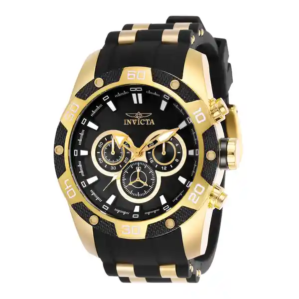 Invicta Reloj Hombre Acero Inoxidable Silicona Modelo 25835