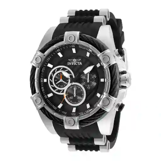 Invicta Reloj Hombre Acero Inoxidable Silicona Modelo 25523