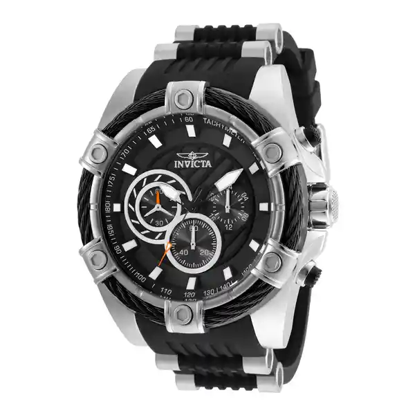 Invicta Reloj Hombre Acero Inoxidable Silicona Modelo 25523