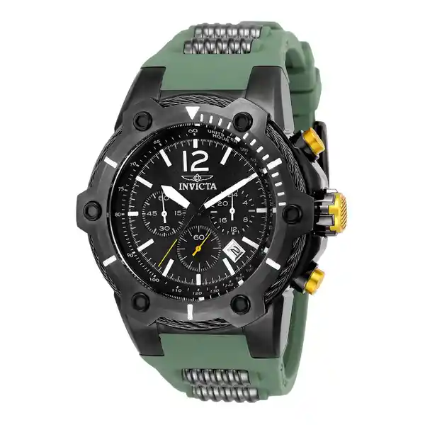 Invicta Reloj Hombre Poliuretano Acero Inoxidable Modelo 25471