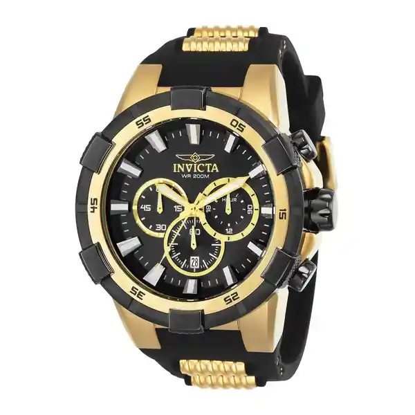 Invicta Reloj Hombre Poliuretano Acero Inoxidable Modelo 25135