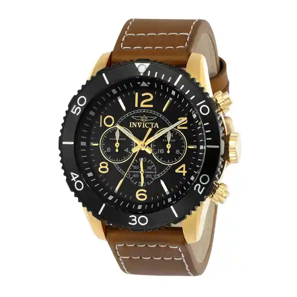 Invicta Reloj Hombre Cuero Modelo 24553