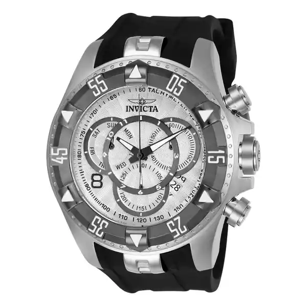 Invicta Reloj Hombre Silicona Acero Inoxidable Modelo 24272