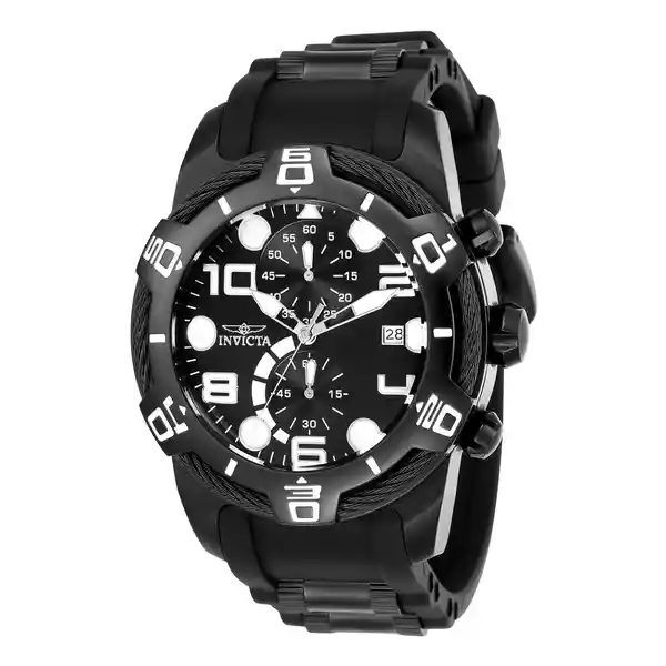 Invicta Reloj Hombre Silicona Acero Inoxidable Modelo 24220