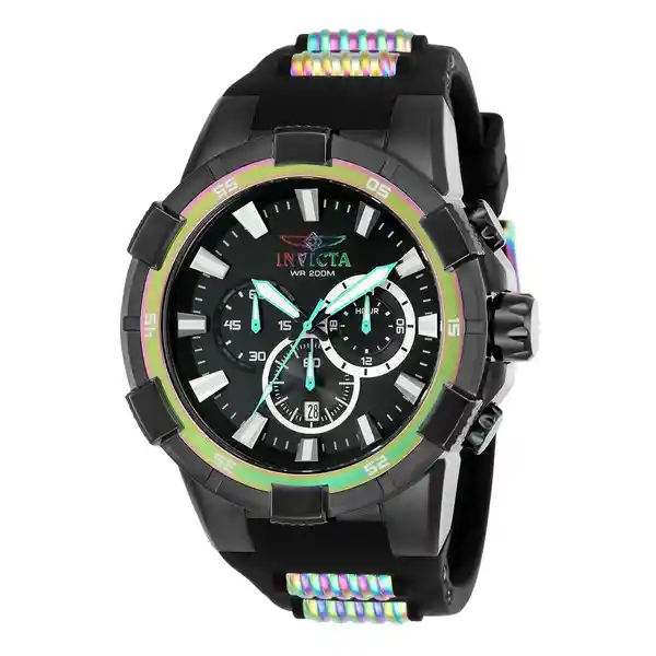 Invicta Reloj Hombre Poliuretano Acero Inoxidable Modelo 23691