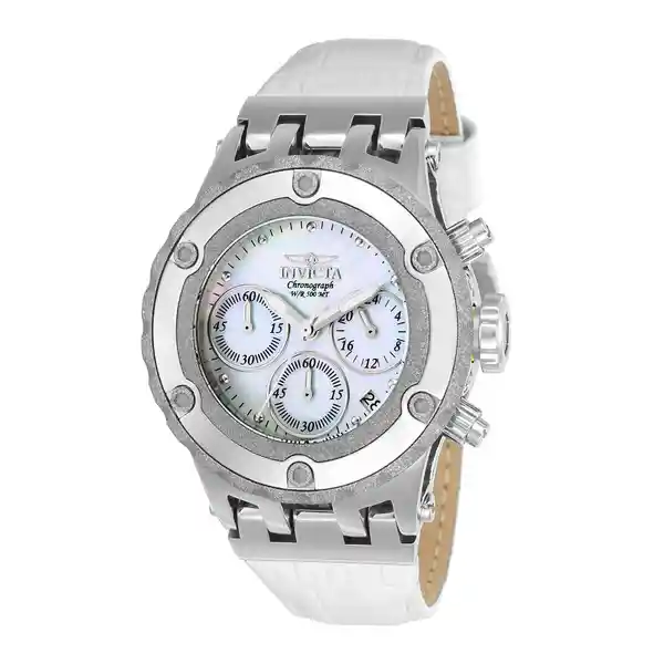 Invicta Reloj Dama Cuero Acero Inoxidable Modelo 23241