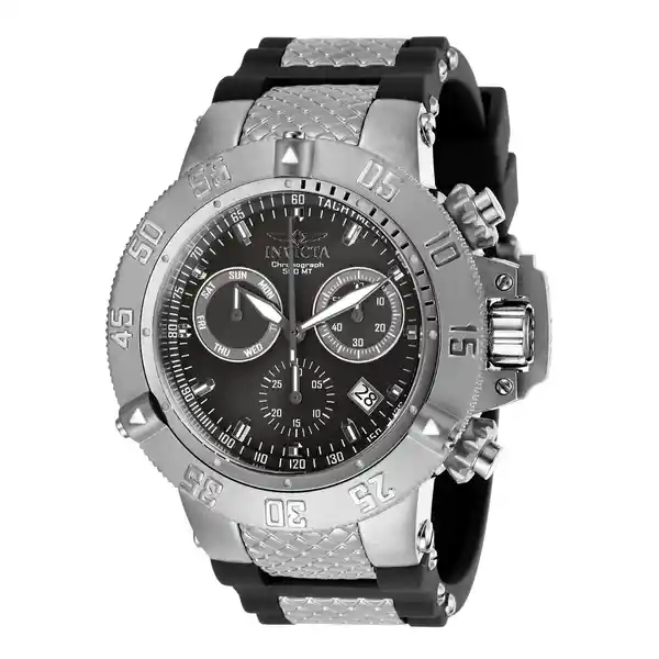 Invicta Reloj Hombre Silicona Acero Inoxidable Modelo 1380