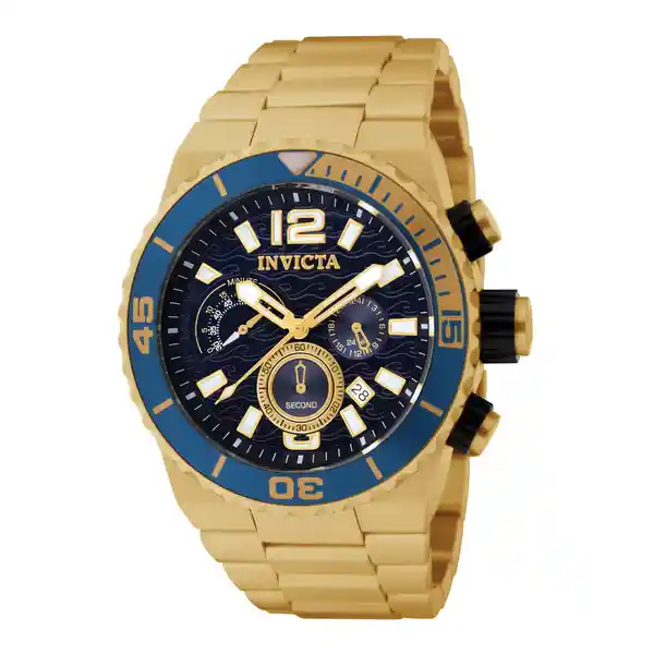 Invicta Reloj Hombre Acero Inoxidable Modelo 1344